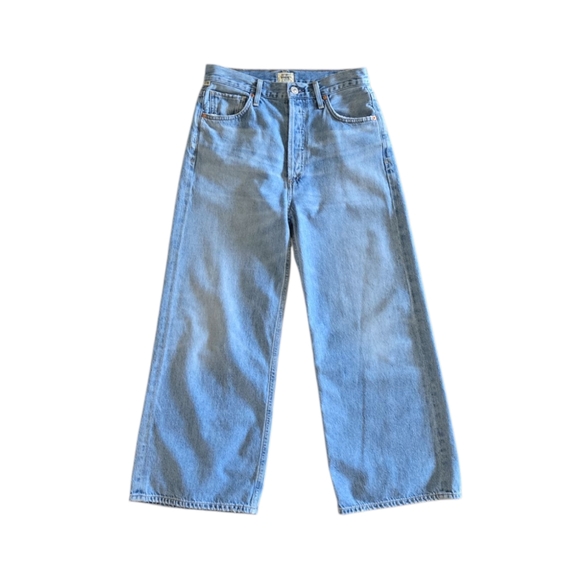Citizens Of Humanity Sacha High Rise Wide Leg Button Fly Jean in Promise Size 26 - Picture 3 of 16